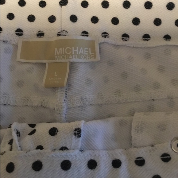 Michael Kors Polka Dots Pants SizeL - Picture 5 of 6